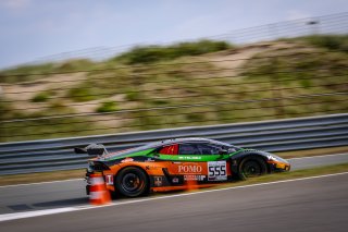 #555 Orange 1 FFF Racing Team CHN Lamborghini Huracan GT3 2019 Taylor Proto GBR Diego Menchaca MEX Silver Cup, Free Practice 1
