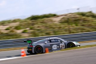 #56 Attempto Racing DEU Audi R8 LMS GT3 2019 Milan Dontje NLD Mattia Drudi ITA Raffaele Marciello Silver Cup, Free Practice 1
