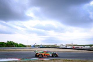 #519 Orange 1 FFF Racing Team CHN Lamborghini Huracan GT3 2019 Hiroshi Hamaguchi JPN Phil Keen GBR Pro-Am Cup, Free Practice 1
