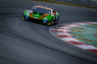 #63 GRT Grasser Racing Team AUT Lamborghini Huracan GT3 2019 Mirko Bortolotti ITA Christian Engelhart DEU Timur Bogulavskiy -, Free Practice 1
