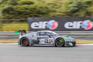 #56 Attempto Racing DEU Audi R8 LMS GT3 2019 Milan Dontje NLD Mattia Drudi ITA Raffaele Marciello Silver Cup, Free Practice 1
