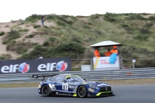#87 Akka ASP Team FRA Mercedes-AMG GT3 Mauro Ricci ITA Jim Pla FRA Phil Keen Pro-Am Cup, Free Practice 1
