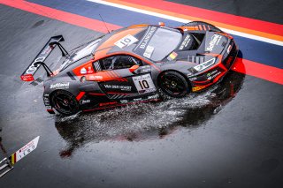#10 Belgian Audi Club Team WRT BEL Audi R8 LMS GT3 2019 Rik Breukers NLD Oscar Tunjo COL Silver Cup, Free Practice 2, Pitlane
