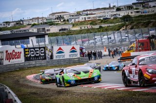 #63 GRT Grasser Racing Team AUT Lamborghini Huracan GT3 2019 Mirko Bortolotti ITA Christian Engelhart DEU -, Race 1
