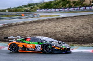 #555 Orange 1 FFF Racing Team CHN Lamborghini Huracan GT3 2019 Taylor Proto GBR Diego Menchaca MEX Silver Cup, Qualifying
