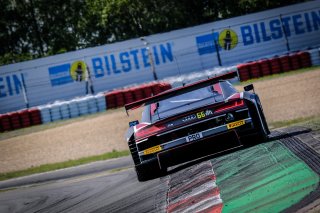 #66 Attempto Racing DEU Audi R8 LMS GT3 2019 Kelvin van der Linde ZAF Clemens Schmid AUT -, Free Practice 2
