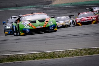 #63 GRT Grasser Racing Team AUT Lamborghini Huracan GT3 2019 Mirko Bortolotti ITA Christian Engelhart DEU -, Race 2
