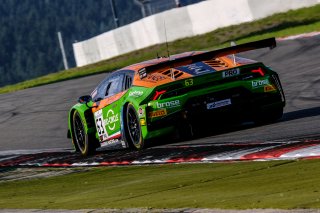 #63 GRT Grasser Racing Team AUT Lamborghini Huracan GT3 2019 Mirko Bortolotti ITA Christian Engelhart DEU -, Qualifying
