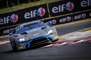 #62 R-Motorsport CHE Aston Martin Vantage AMR GT3 Aaro Vainio FIN Hugo de Sadeleer CHE Silver Cup, Free Practice 1
