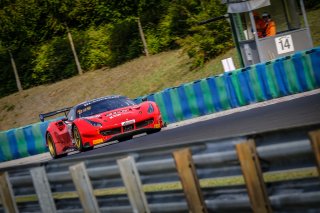 #444 HB Racing AUT Ferrari 488 GT3 Florian Scholze DEU Wolfgang Triller DEU Am Cup, Free Practice 1
