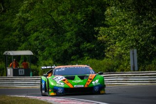 #63 GRT Grasser Racing Team AUT Lamborghini Huracan GT3 2019 Mirko Bortolotti ITA Christian Engelhart DEU -, Free Practice 1
