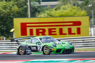 #54 Dinamic Motorsport ITA Porsche 911 GT3 R Giorgio Roda ITA Sven Muller DEU -, Free Practice 1
