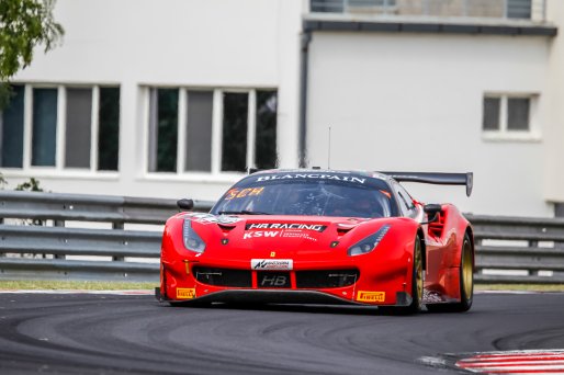 #444 HB Racing AUT Ferrari 488 GT3 Florian Scholze DEU Wolfgang Triller DEU Am Cup, Free Practice 1
 | SRO / Patrick Hecq Photography