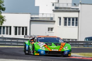#63 GRT Grasser Racing Team AUT Lamborghini Huracan GT3 2019 Mirko Bortolotti ITA Christian Engelhart DEU -, Free Practice 1
