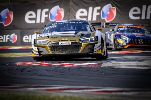 #24 Sainteloc Racing FRA Audi R8 LMS GT3 2019 Stéphane Ortelli MCO Dorian Boccolacci  FRA -, Free Practice 2
 | SRO / Dirk Bogaerts Photography