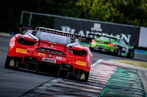 #444 HB Racing AUT Ferrari 488 GT3 Florian Scholze DEU Wolfgang Triller DEU Am Cup, Free Practice 2
 | SRO / Dirk Bogaerts Photography