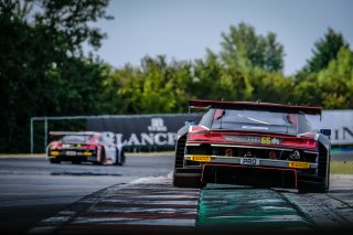 #66 Attempto Racing DEU Audi R8 LMS GT3 2019 Kelvin van der Linde ZAF Clemens Schmid AUT -, Free Practice 2
