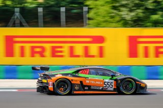 #555 Orange 1 FFF Racing Team CHN Lamborghini Huracan GT3 2019 Diego Menchaca MEX Taylor Proto GBR Silver Cup, Race 2
