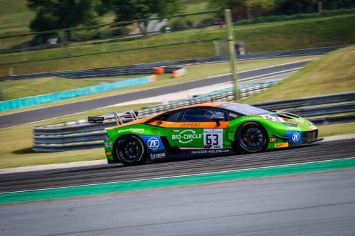 #63 GRT Grasser Racing Team AUT Lamborghini Huracan GT3 2019 Mirko Bortolotti ITA Christian Engelhart DEU -, Race 2
 | SRO / Dirk Bogaerts Photography