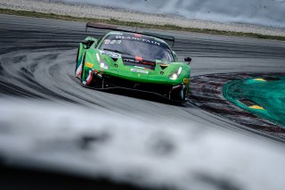 #333 Rinaldi Racing DEU Ferrari 488 GT3 David Perel ZAF Denis Bulatov RUS Rinat Salikhov RUS Silver Cup, Friday Sessions
