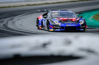 #27 Daiko Lazarus Racing ITA Lamborghini Huracan GT3 Andrzej Lewandowski POL Jose Manuel Balbiani ARG August MacBeth USA Am Cup, Friday Sessions
