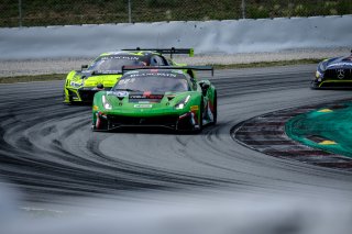 #333 Rinaldi Racing DEU Ferrari 488 GT3 David Perel ZAF Denis Bulatov RUS Rinat Salikhov RUS Silver Cup, Friday Sessions

