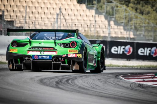 #488 Rinaldi Racing DEU Ferrari 488 GT3 Pierre Ehret DEU Martin Berry AUS Rory Penttinen FIN Am Cup, Friday Sessions
 | SRO / Patrick Hecq Photography