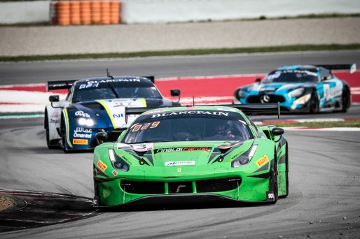 #33 Rinaldi Racing DEU Ferrari 488 GT3 Manuel Lauck DEU Christian Hook DEU Steve Parrow DEU Am Cup, Friday Sessions
 | SRO / Patrick Hecq Photography