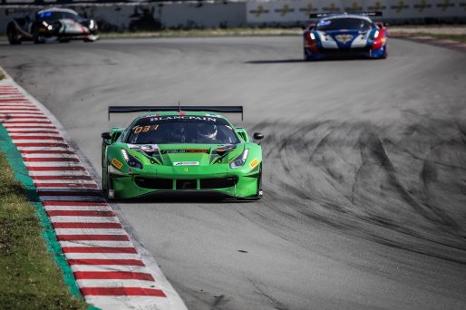 #33 Rinaldi Racing DEU Ferrari 488 GT3 Manuel Lauck DEU Christian Hook DEU Steve Parrow DEU Am Cup, Free Practice
 | SRO / Patrick Hecq Photography