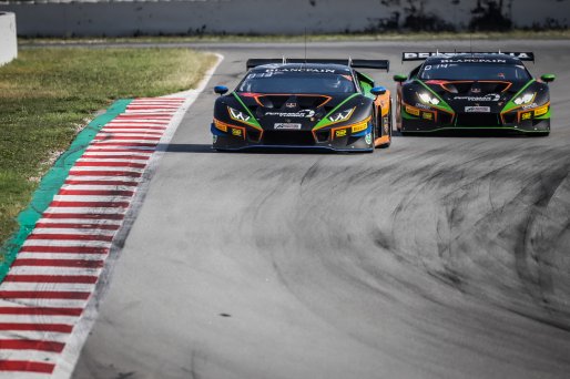 #555 Orange 1 FFF Racing Team CHN Lamborghini Huracan GT3 2019 Taylor Proto GBR Michele Beretta ITA Andrea Amici ITA Silver Cup, Free Practice
 | SRO / Patrick Hecq Photography