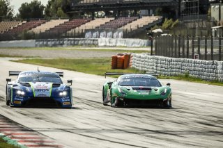 #333 Rinaldi Racing DEU Ferrari 488 GT3 Rinat Salikhov RUS Denis Bulatov RUS David Perel ZAF Silver Cup, #97 Oman Racing with TF Sport OMN Aston Martin Vantage AMR GT3 Salih Yoluc TRK Ahmad Al Harthy OMN Charlie Eastwood IRL Pro-Am Cup, Pre-Qualifying
