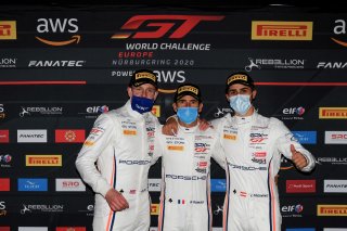 #40 GPX Racing UAE Porsche 911 GT3-R (991.II) - Romain Dumas FRA Dennis Olsen NOR Thomas Preining AUT, Qualifying
