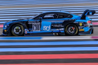 #138 Team Parker Racing GBR Bentley Continental GT3, Test Days
