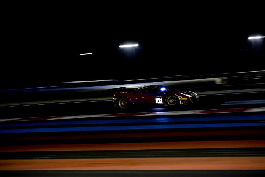 #52 AF Corse ITA Ferrari 488 GT3 Pro-Am Cup Louis Machiels BEL Lorenzo Bontempelli ITA Maurizio Mediani, Bronze Test
