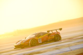 #51 AF Corse ITA Ferrari 488 GT3 - Alessandro Pier Guidi ITA Tom Blomqvist GBR Côme Ledogar FRA, Free Practice
