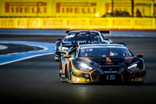 #19 Orange 1 FFF Racing Team CHN Lamborghini Huracan GT3 Evo Pro-Am Cup Elia Erhart DEU Hiroshi Hamaguchi JPN Phil Keen GBR, Free Practice
 | SRO / Patrick Hecq Photography