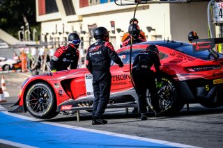 #5 HRT DEU Mercedes-AMG GT3 Silver Cup Michele Beretta ITA Hubert Haupt DEU Sergey Afanasiev RUS, Pitlane, Pre-Qualifying
