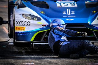 #159 Garage 59 GBR Aston Martin Vantage AMR GT3 Silver Cup Valentin Hasse Clot FRA Andrew Watson GBR James Pull GBR, Pitlane, Pre-Qualifying
