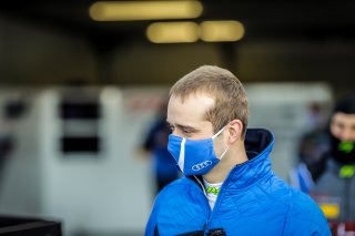 #25 Sainteloc Racing FRA Audi R8 LMS GT3 - Markus Winkelhock DEU Dorian Boccolacci FRA Christopher Haase DEU, Pitlane, Pre-Qualifiying
