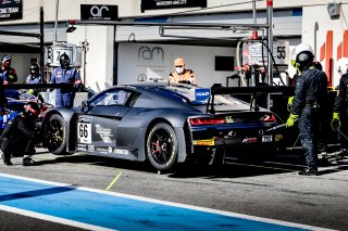 #66 Attempto Racing DEU Audi R8 LMS GT3 - Mattia Drudi ITA Kim-Luis Schramm DEU Frederick Vervisch BEL, Pitlane, Pre-Qualifiying
