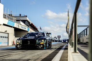 #3 K-Pax Racing USA Bentley Continental GT3 - Rodrigo Baptista BRA Maxime Soulet BEL Jules Gounon FRA, Pitlane, Pre-Qualifiying
