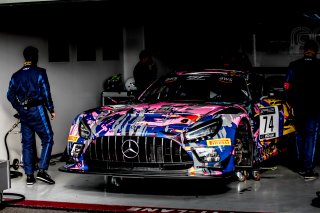 #74 Ram Racing GBR Mercedes-AMG GT3 Pro-Am Cup Tom Onslow-Cole GBR Martin Konrad AUT Remon Vos NDL, Pitlane, Pre-Qualifiying
