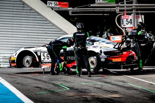 #56 Dinamic Motorsport ITA Porsche 911 GT3-R (991.II) Silver Cup Mikkel O. Pedersen DNK Andrea Rizzoli ITA Adrien de Leener BEL, Pitlane, Pre-Qualifiying
