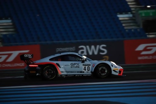 #40 GPX Racing UAE Porsche 911 GT3-R (991.II) - Romain Dumas FRA Lous Deletraz CHE Thomas Preining AUT, Qualifying
 | SRO / Patrick Hecq Photography