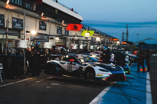 #188 Garage 59 GBR Aston Martin Vantage AMR GT3 Pro-Am Cup Alex West SWE Chris Goodwin GBR Marvin Kirchhofer DEU, Pitlane, Qualifying
 | SRO / Patrick Hecq Photography