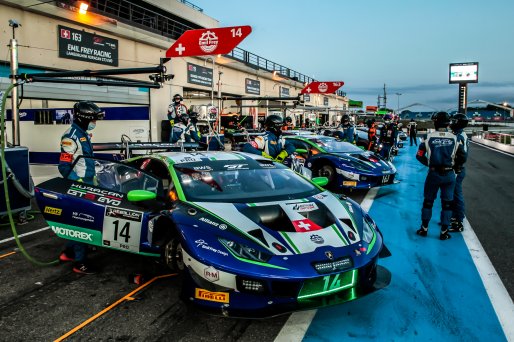 #14 Emil Frey Racing CHE Lamborghini Huracan GT3 Evo - Norbert Siedler AUT Mikäel Grenier CAN Ricardo Feller CHE, Pitlane, Qualifying
 | SRO / Patrick Hecq Photography