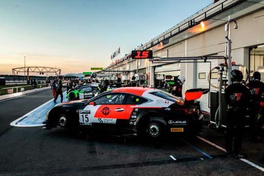 #15 Tech 1 Racing FRA Lexus RC F GT3 Silver Cup Thomas Neubauer FRA Timothé Buret FRA Aurélien Panis FRA, Pitlane, Qualifying
 | SRO / Patrick Hecq Photography