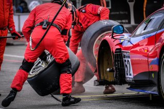 #52 AF Corse ITA Ferrari 488 GT3 Pro-Am Cup Lorenzo Bontempelli ITA Louis Machiels BEL Maurizio Mediani ITA, Pitlane, Race

