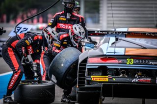 #33 Belgian Audi Club Team WRT BEL Audi R8 LMS GT3 Silver Cup Rik Breukers NDL Stuart Hall GBR Benjamin Goethe DNK, Pitlane, Race
