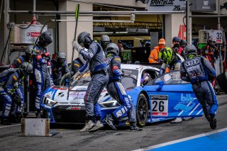 #26 Sainteloc Racing FRA Audi R8 LMS GT3 Am Cup Christophe Hamon FRA Michael Blanchemain FRA Fabien Michal FRA, Pitlane, Race

